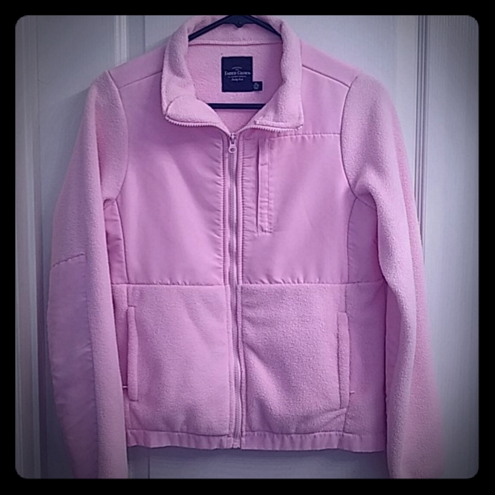 Clearance🛑Faded Glory Pink Polar Fleece Jacket